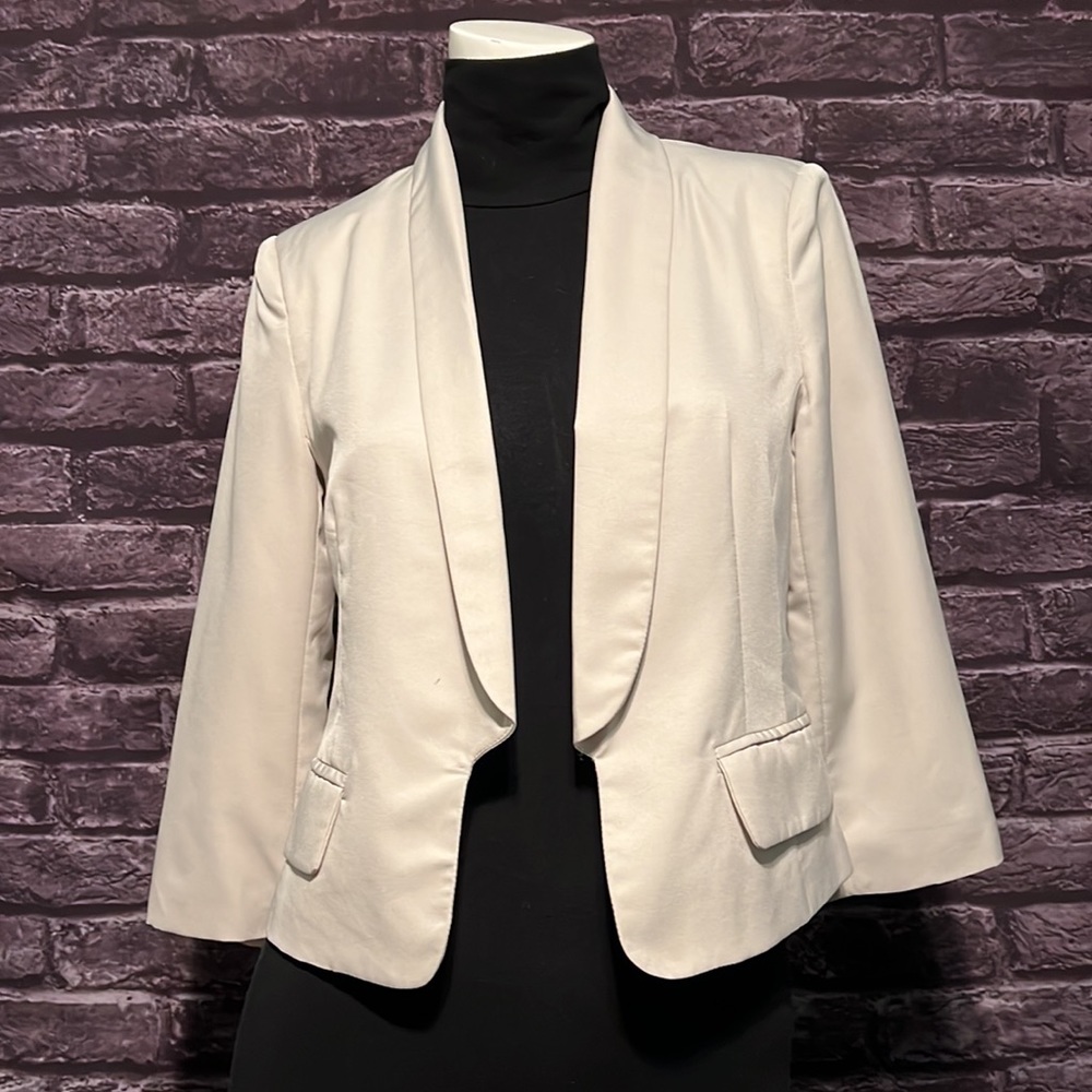 Fitted Style Lapel Collar Blazer, XSmall - Picture 5 of 13